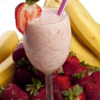 Banana Strawberry Shake